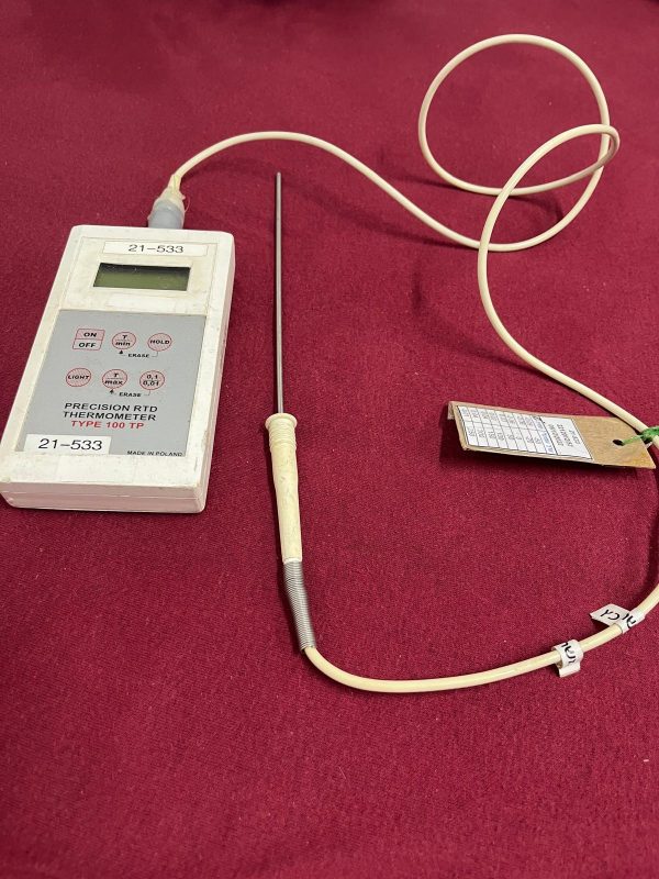 ⁦precision rtd thermometer type 100 tp  יד שנייה⁩ – תמונה ⁦2⁩