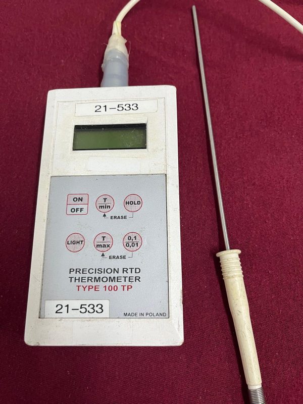 ⁦precision rtd thermometer type 100 tp  יד שנייה⁩ – תמונה ⁦3⁩